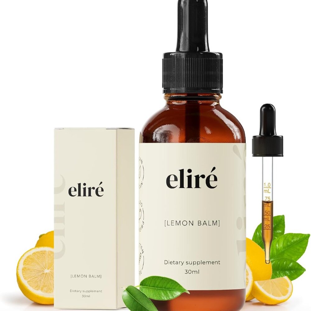 2/$25 - Organic Lemon Balm Drops Extract